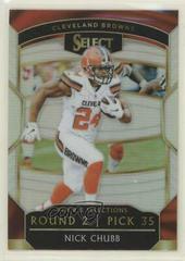 Nick Chubb [Prizm] #RS-23 Football Cards 2018 Panini Select Rookie Selections Prices