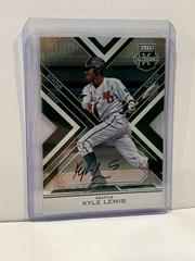 Kyle Lewis [Autograph Die Cut Emerald] Baseball Cards 2016 Panini Elite Extra Edition Prices