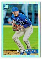 Bobby Witt Jr. [Chrome Prospect Refractor] #217 Baseball Cards 2021 Bowman Heritage Prices