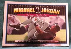 Michael Jordan Baseball Cards 1994 Upper Deck Season Highlights Prices
