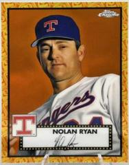 Nolan Ryan [Orange Yellow] Baseball Cards 2021 Topps Chrome Platinum Anniversary Prices
