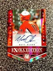 Matt Olson [Aspirations Autograph] Baseball Cards 2012 Panini Elite Extra Edition Prices