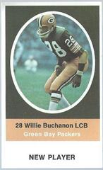 Willie Buchanon Football Cards 1972 Sunoco Stamps Update Prices