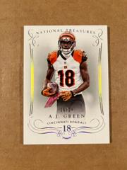 A.J. Green [Century Silver] #41 Football Cards 2014 Panini National Treasures Prices