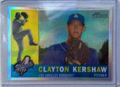 Clayton Kershaw [Refractor] #C27 Baseball Cards 2009 Topps Heritage Chrome Prices