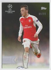 Mesut Ozil [Green] #139 Soccer Cards 2015 Topps UEFA Champions League Showcase Prices