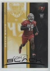 Devin White [Gold] Football Cards 2019 Panini Black Prices