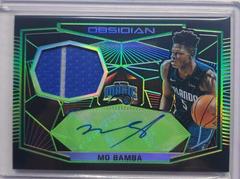 Mo Bamba [Green] #MBB Basketball Cards 2018 Panini Obsidian Rookie Jersey Autographs Prices