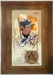 Bucky Dent Baseball Cards 2023 Topps Allen & Ginter Mini Framed Autographs Prices