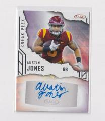 Austin Jones #SPA-AJ Football Cards 2023 Sage Sneak Peek Autographs Prices