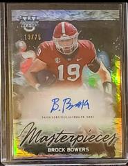 Brock Bowers #BMA-BB Football Cards 2023 Bowman's Best University Masterpieces Autographs Prices