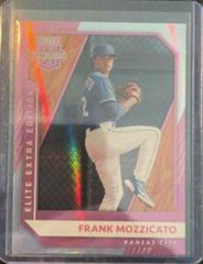 Frank Mozzicato [Pink] #101 Baseball Cards 2021 Panini Elite Extra Edition Prices