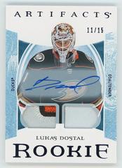 Lukas Dostal [Material Autograph Purple] Hockey Cards 2022 Upper Deck Artifacts Prices