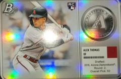 Alek Thomas Baseball Cards 2022 Bowman Platinum Minted in Merit Prices
