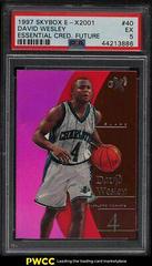 David Wesley [Essential Credentials Future] Basketball Cards 1997 Skybox E-X2001 Prices