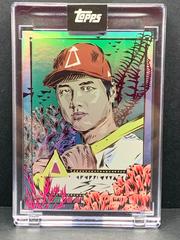 Shohei Ohtani [Coral] Baseball Cards 2022 Topps X Naturel 1952 Encased Art Prices