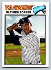 Gleyber Torres [No Signature] #164 Baseball Cards 2018 Topps Archives Prices