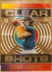 Trevor Lawrence [Black] #CS-16 Football Cards 2021 Panini Illusions Clear Shots Prices