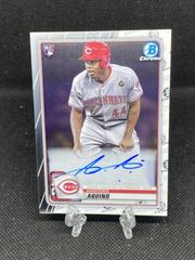 Aristides Aquino Baseball Cards 2020 Bowman Chrome Rookie Autographs Prices
