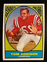 Tom Addison #5 Football Cards 1967 Topps Prices