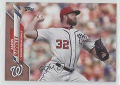 Aaron Barrett [Mother's Day Pink] #670 Baseball Cards 2020 Topps Prices