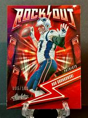 Rob Gronkowski [Spectrum Red] #6 Football Cards 2023 Panini Absolute Rock Out Prices