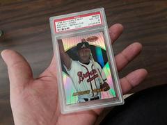 Andruw Jones [Refractor] #BBP9 Baseball Cards 1996 Bowman's Best Preview Prices