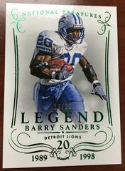 Barry Sanders [Century Numbers] #131 Football Cards 2014 Panini National Treasures Prices