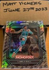 Lamelo Ball [GO Space] #10 Basketball Cards 2022 Panini Prizm Monopoly Prices