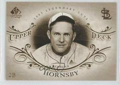 Rogers Hornsby Baseball Cards 2005 SP Legendary Cuts Prices
