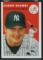 Jason Giambi #400 Baseball Cards 2003 Topps Heritage Prices