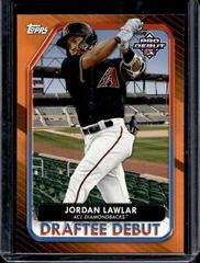 Jordan Lawlar [Orange] #PD-102 Baseball Cards 2022 Topps Pro Debut Prices