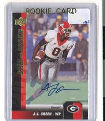 A.J. Green [Autograph] #197 Football Cards 2011 Upper Deck Prices