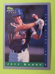 Jeff Barry Baseball Cards 1993 Classic Best Prices
