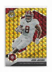 Josh Jacobs [Gold] #31 Football Cards 2022 Panini Mosaic Draft Picks Prices