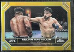 Kelvin Gastelum [Gold Refractor] #110 Ufc Cards 2024 Topps Chrome UFC Prices