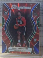 Scoot Henderson [Blue Green] #2 Basketball Cards 2023 Panini Donruss Magicians Prices