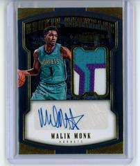Malik Monk [Jersey Autograph Gold] Basketball Cards 2017 Panini Dominion Prices