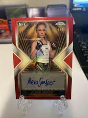 Alexa Grasso [Red Refractor] #MEA-AGR Ufc Cards 2024 Topps Chrome UFC Main Event Autograph Prices