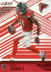 Julio Jones [Red] #5 Football Cards 2016 Panini Clear Vision Prices