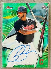 Bobby Bradley [Green Wave Refractor] #FA-BBR Baseball Cards 2020 Topps Finest Autographs Prices