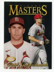 Paul Goldschmidt Baseball Cards 2021 Topps Finest 1997 Masters Prices