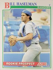 Bill Haselman #377 Baseball Cards 1991 Score Prices