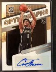 Cameron Thomas Basketball Cards 2021 Panini Donruss Optic Opti Graphs Prices