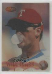 Will Clark Baseball Cards 1994 Sportflics 2000 Rookie Traded Prices