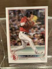 Jarren Duran Baseball Cards 2022 Topps 3D Prices