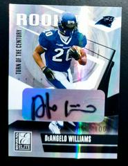 DeAngelo Williams [Turn of the Century Autograph] Football Cards 2006 Panini Donruss Elite Prices