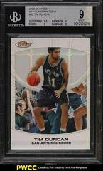 Tim Duncan [Refractor] Basketball Cards 2005 Finest Prices