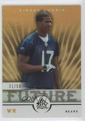 Airese Currie [Gold] #192 Football Cards 2005 Upper Deck Reflections Prices