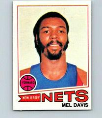 Mel Davis Basketball Cards 1977 Topps Prices